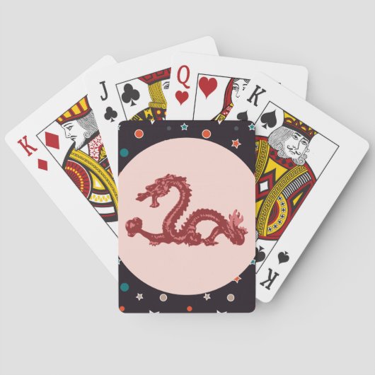 Jeu De Cartes Dragon (dos)