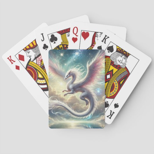 Jeu De Cartes Dragon blanc (dos)