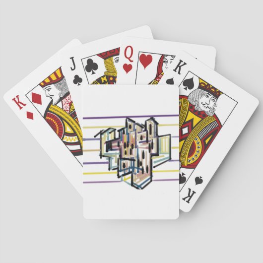 Jeu De Cartes Dragon de mer joie d'été (dos)