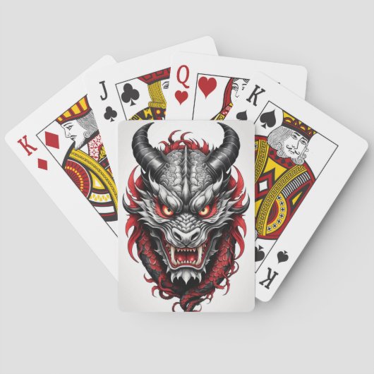 Jeu De Cartes Dragon légendaire : Cartes de Jeu Classiques (dos)