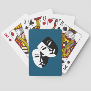 Jeu De Cartes Drama Théâtre Masque Jouer Cartes Choisir les coul