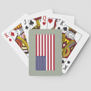 Jeu De Cartes Drapeau 51 étoiles des États-Unis d'Amérique (État