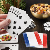 JEU DE CARTES DRAPEAU AFFLIGÉ .PNG DE LA FRANCE (In Situ)