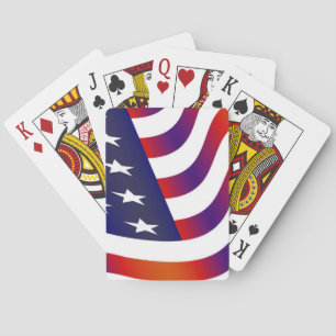 Jeu De Cartes Drapeau américain