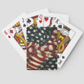 Jeu De Cartes Drapeau américain-Camouflage par Shirley Taylor (dos)