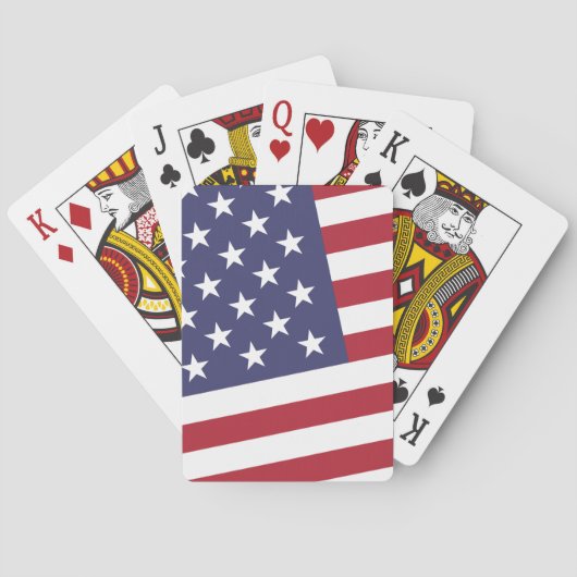 Jeu De Cartes Drapeau américain - célébrez les Etats-Unis - 4 (dos)