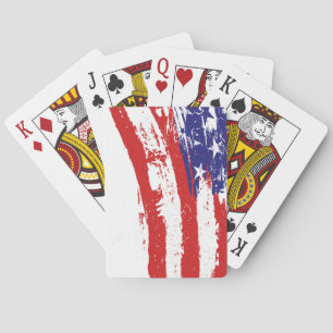 Jeu De Cartes Drapeau américain US/Amérique