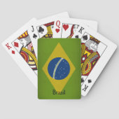 Jeu De Cartes Drapeau Brasil (dos)