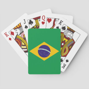 Jeu De Cartes Drapeau brésilien