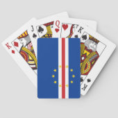 Jeu De Cartes Drapeau cap-verdien (Cap-Vert) (dos)