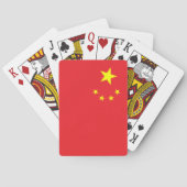 Jeu De Cartes Drapeau chinois (dos)