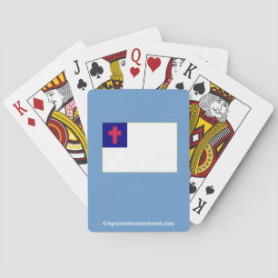 Jeu De Cartes Drapeau chrétien