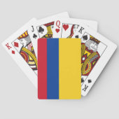 Jeu De Cartes Drapeau Colombie (Colombie) (dos)