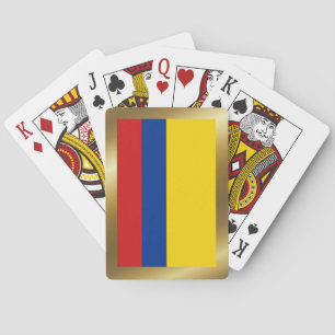 Jeu De Cartes Drapeau Colombie Jouer des cartes