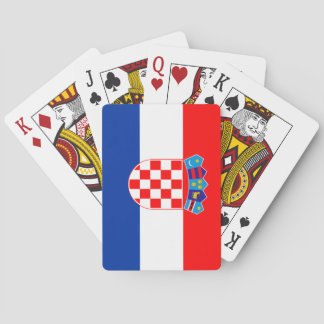 Jeu De Cartes Drapeau croate | Hrvatska