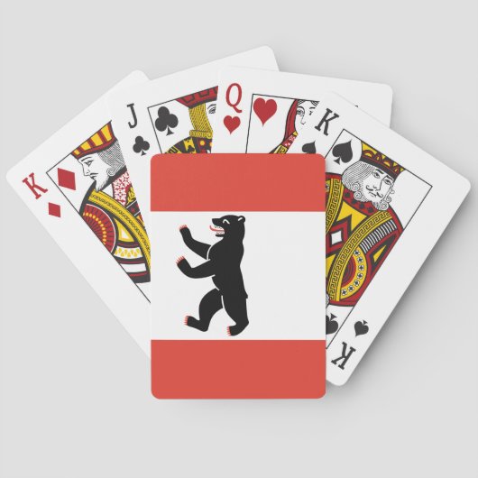 Jeu De Cartes Drapeau de Berlin Jouer des cartes (dos)
