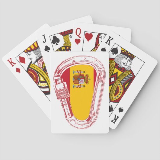 Jeu De Cartes Drapeau de carabinier espagnol (dos)