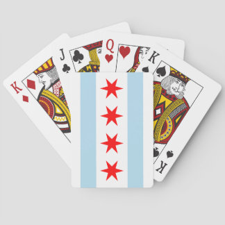 Jeu De Cartes Drapeau de Chicago Jouer des cartes