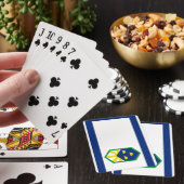 Jeu De Cartes Drapeau de Colorado Springs, Colorado (In Situ)