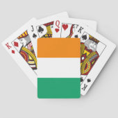 Jeu De Cartes Drapeau de Côte d'Ivoire (dos)