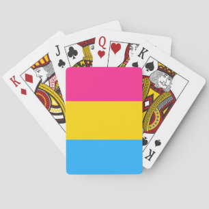 Jeu De Cartes Drapeau de fierté Pansexual LGBTQ