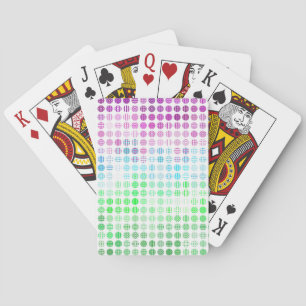 Jeu De Cartes Drapeau de fierté Toric abstrait boho éclectique G