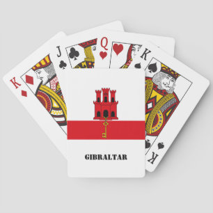 Jeu De Cartes Drapeau de Gibraltar
