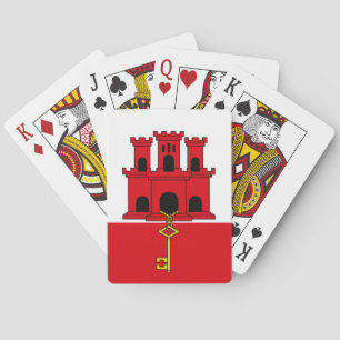 Jeu De Cartes Drapeau de Gibraltar