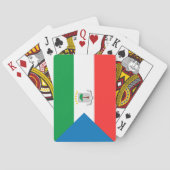 Jeu De Cartes Drapeau de Guinée équatoriale (dos)