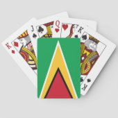Jeu De Cartes Drapeau de Guyana (dos)