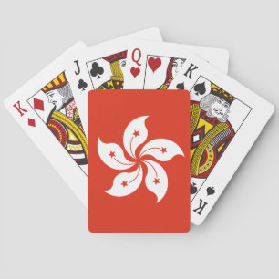 Jeu De Cartes Drapeau de Hong Kong
