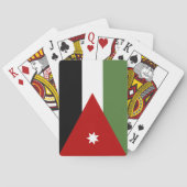 Jeu De Cartes Drapeau de Jordanie (dos)
