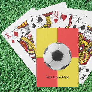 Jeu De Cartes Drapeau de juge de touche arbitre assistant Footba