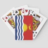 Jeu De Cartes Drapeau de Kiribati (dos)