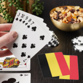 Jeu De Cartes Drapeau de la Belgique (In Situ)