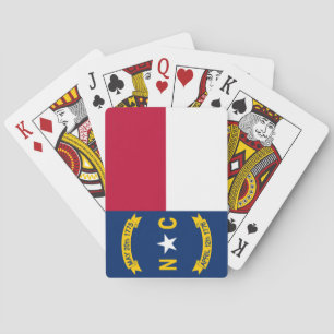 Jeu De Cartes Drapeau de la Caroline du Nord