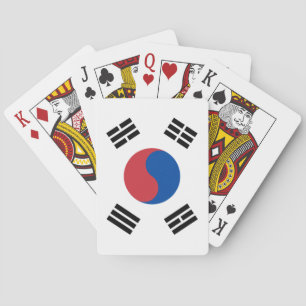 Jeu De Cartes Drapeau de la Corée du Sud (ROK)