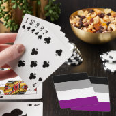 Jeu De Cartes Drapeau de la fierté asexuelle (In Situ)