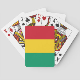 Jeu De Cartes Drapeau de la Guinée