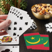 Jeu De Cartes Drapeau de la Mauritanie (In Situ)