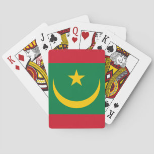 Jeu De Cartes Drapeau de la Mauritanie