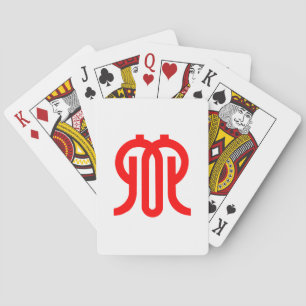 Jeu De Cartes Drapeau de la préfecture de Kanagawa, Japon