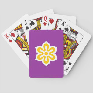 Jeu De Cartes Drapeau de la préfecture de Kyoto, Japon