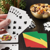 Jeu De Cartes Drapeau de la République du Congo (In Situ)