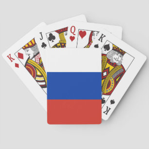 Jeu De Cartes Drapeau de la Russie