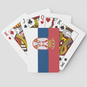Jeu De Cartes Drapeau de la Serbie
