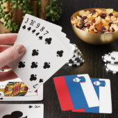 Jeu De Cartes Drapeau de la Slovénie (In Situ)