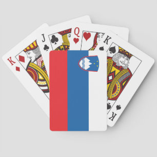 Jeu De Cartes Drapeau de la Slovénie