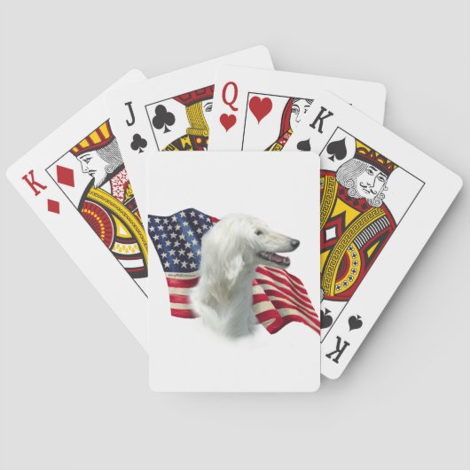Jeu De Cartes Drapeau de l'Afghanistan (dos)