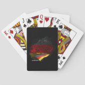 Jeu De Cartes Drapeau de l'Allemagne (dos)